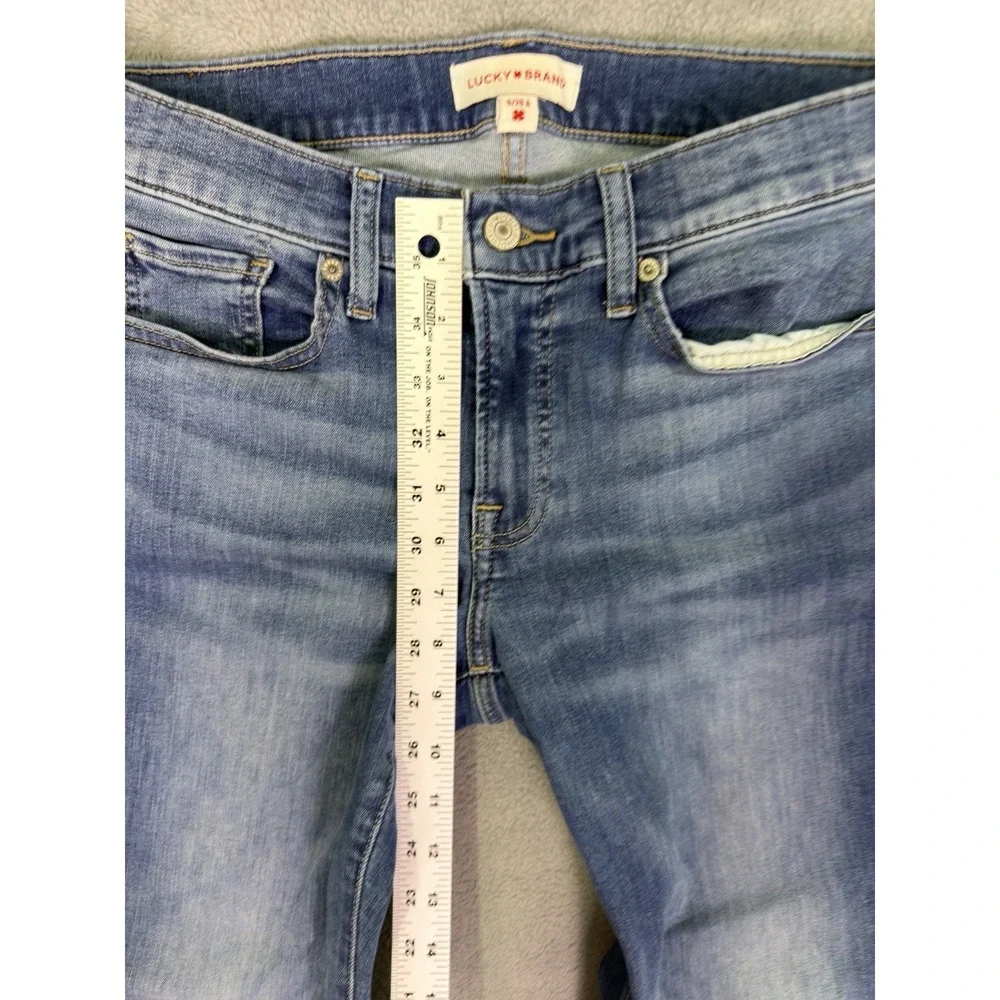 Lucky Brand Jeans Womens 6/28 Blue Medium Wash Sweet Mid Rise Bootcut Stretch
